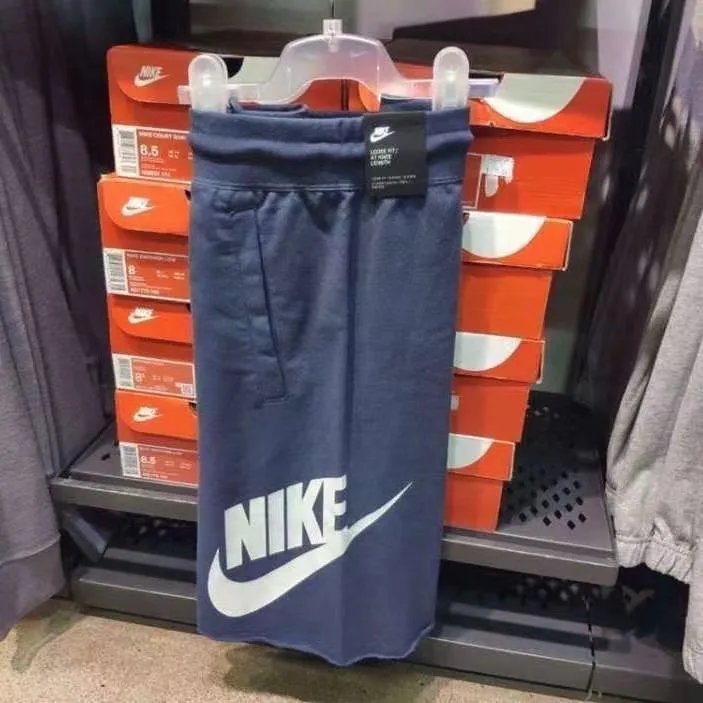 AT5268 Blue Five-Point Pants