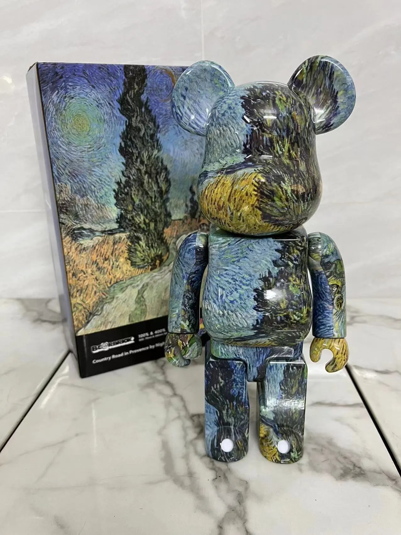 Medicom Toy Medicom Toy BE@RBRICK Van Gogh Country Road in Provence Edition Multicolor