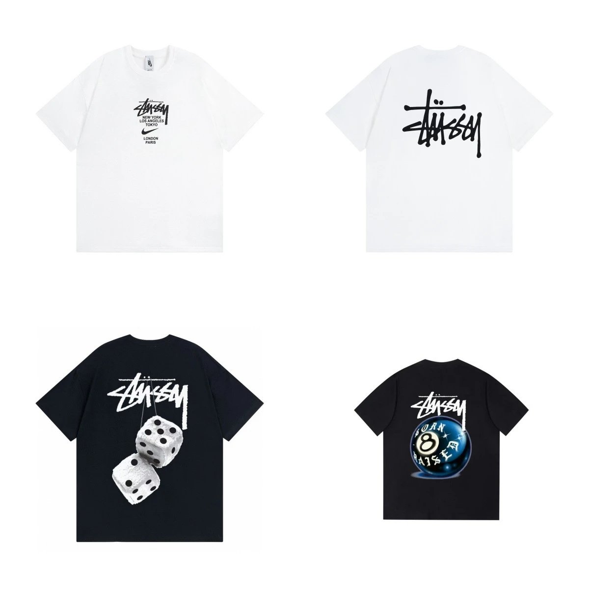 Stussy Stüssy Logo Graphic T-Shirt