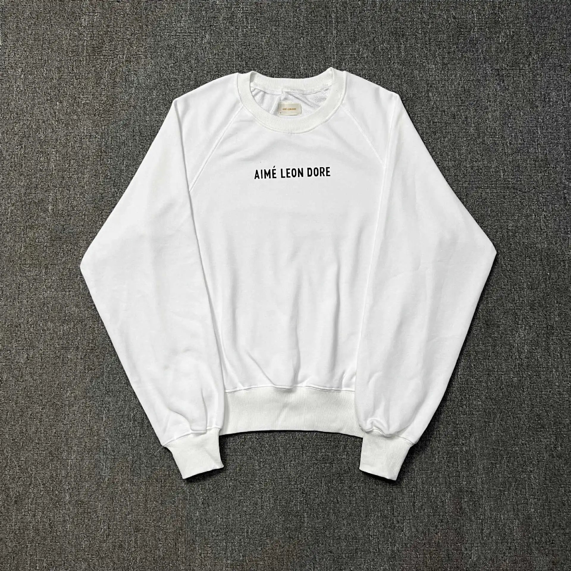 Aimé Leon Dore Aimé Leon Dore White Crewneck Sweatshirt White