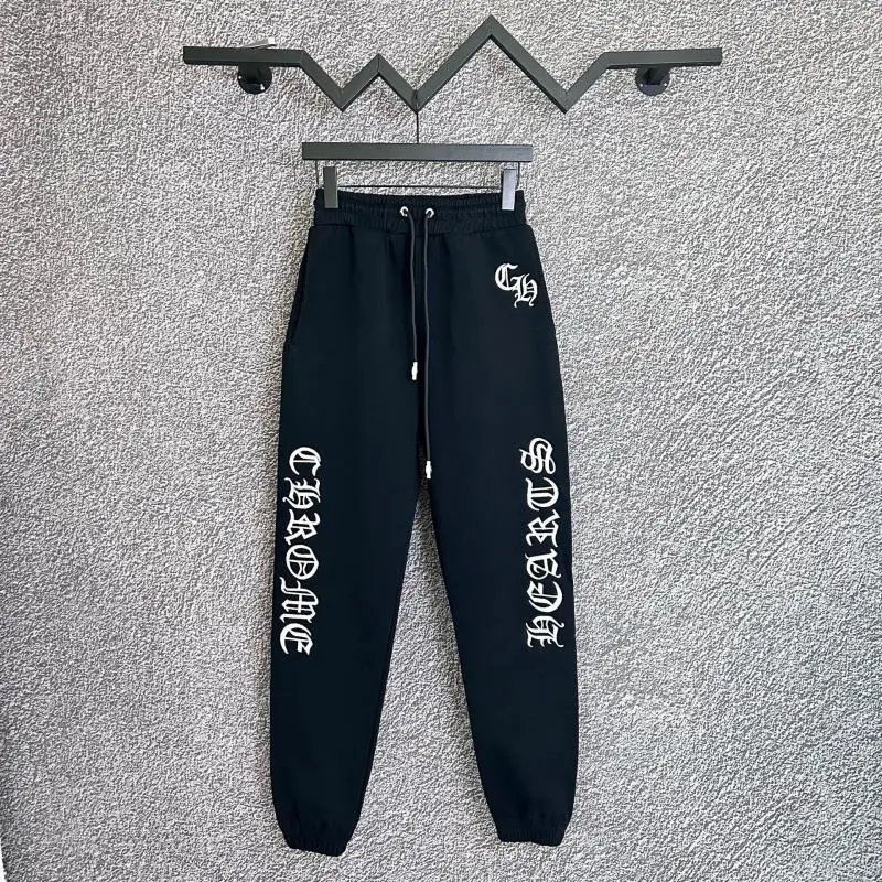 Chrome Hearts Trousers Graphic Logo Drawstring Sweatpants — C206