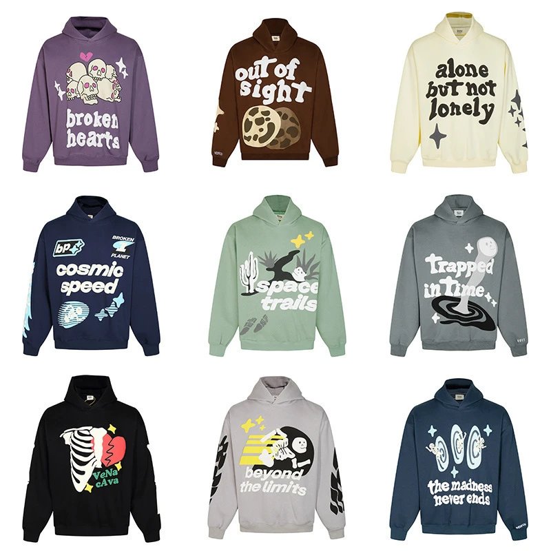 Broken Planet Hoodies