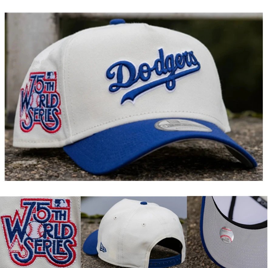 New Era New Era Los Angeles Dodgers 75th World Series Cap White