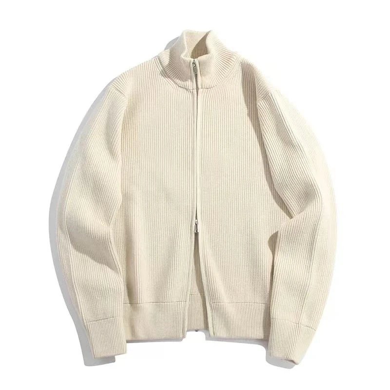 Dual Zip Cardigan Sweater photo 4