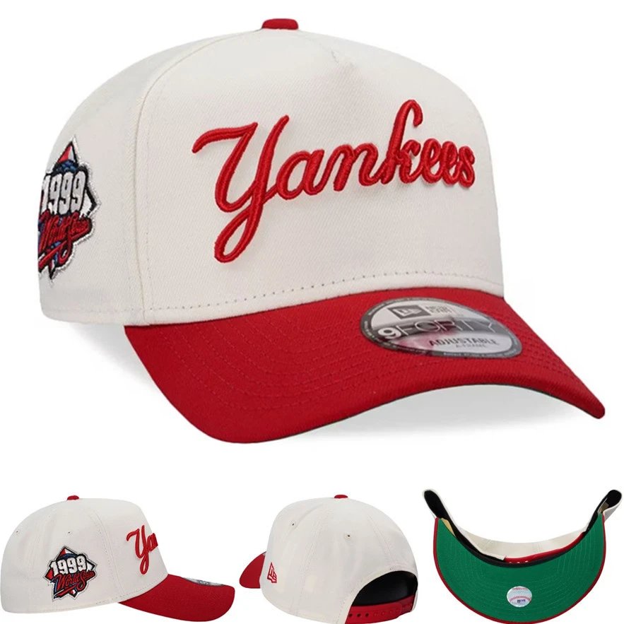 New Era New Era Yankees 1999 Patch Adjustable Cap - White/Red White