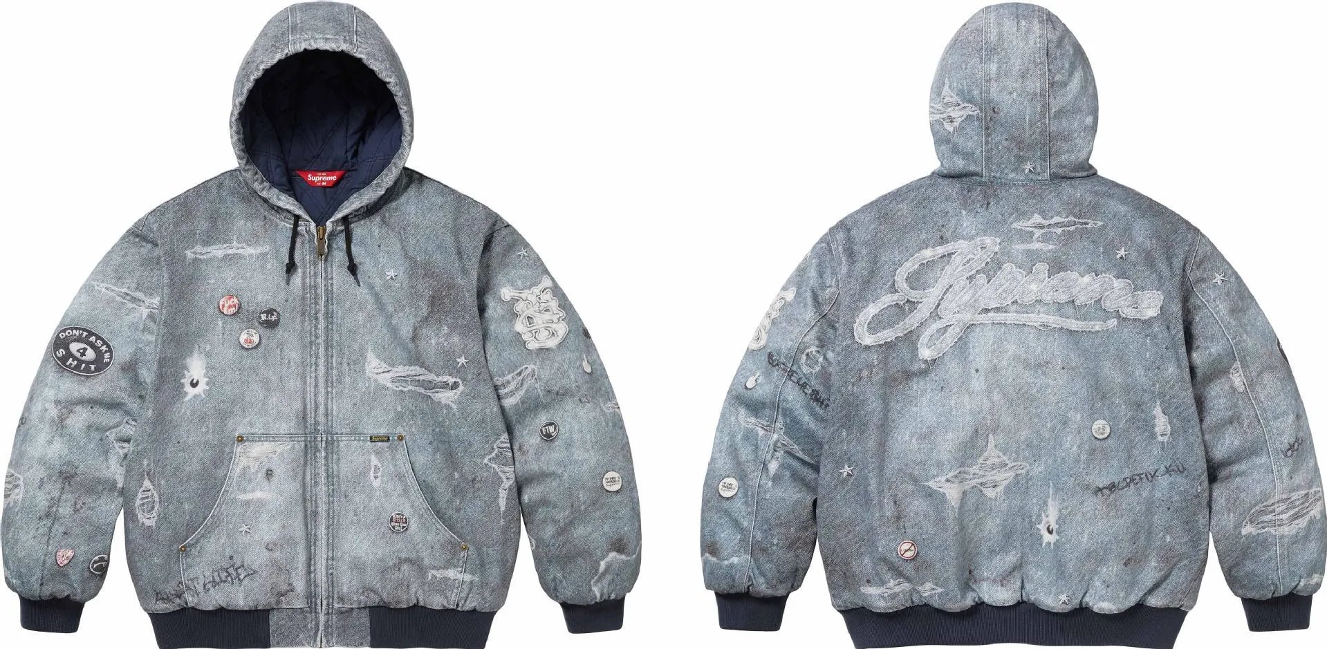 Supreme Hoodies & Sweatshirts Hooded Sweatshirt — G021