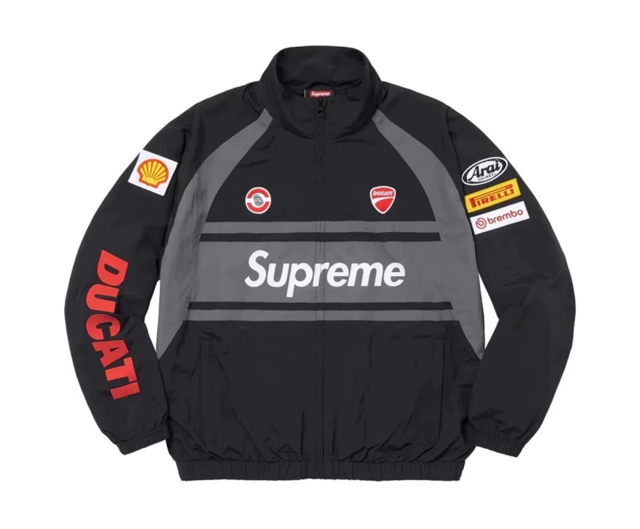 Supreme Hoodies & Sweatshirts Hooded Sweatshirt — D427 Black