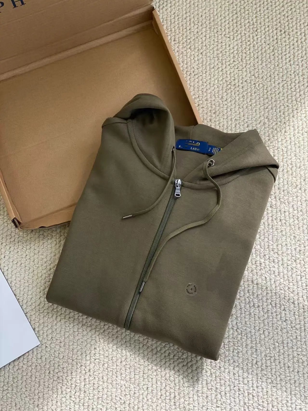 Ralph Lauren Embroidered Zip Hoodie photo 5