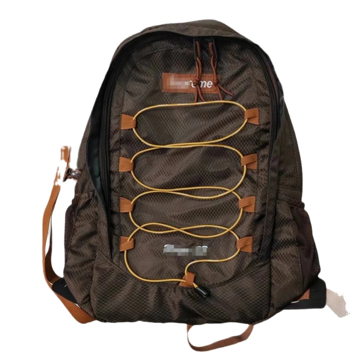 Compact Lightweight Nylon Backpack Pink Black Brown Beige Outdoor Travel Bag