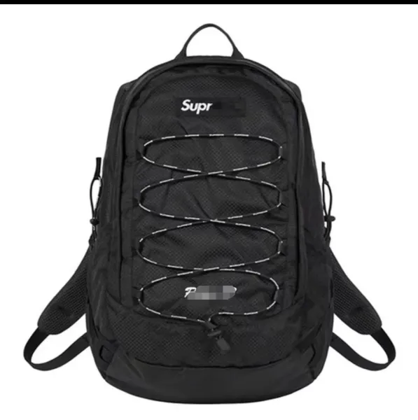 Supreme Mesh Backpack Black - 1