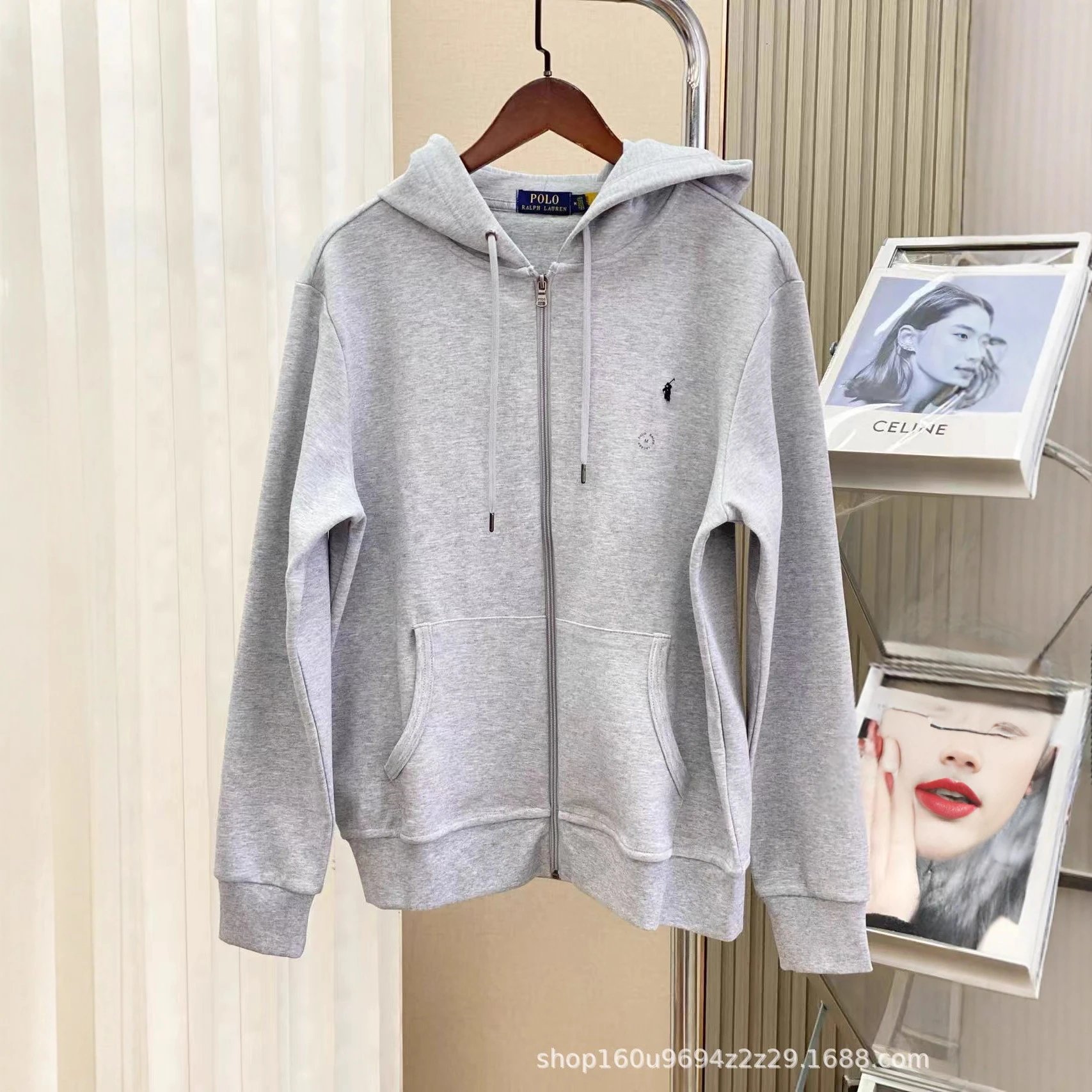 Ralph Lauren Embroidered Zip Hoodie photo 6