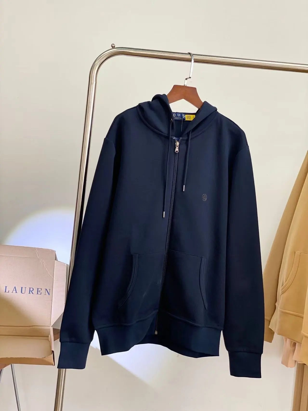 Ralph Lauren Embroidered Zip Hoodie photo 3