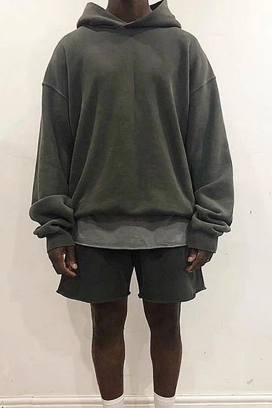 Design Oversized Hoodie Army Green Hoodie product detail 2 in Litbuy spreadsheet finds