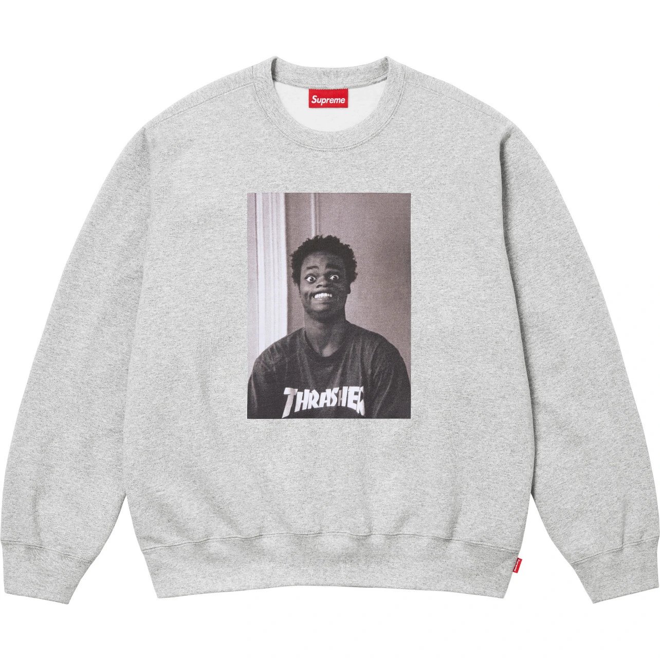 Supreme Supreme x Thrasher Grey Crewneck Sweatshirt Grey