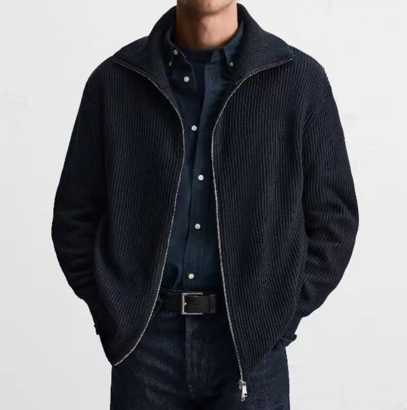 Dual Zip Cardigan Sweater photo 3