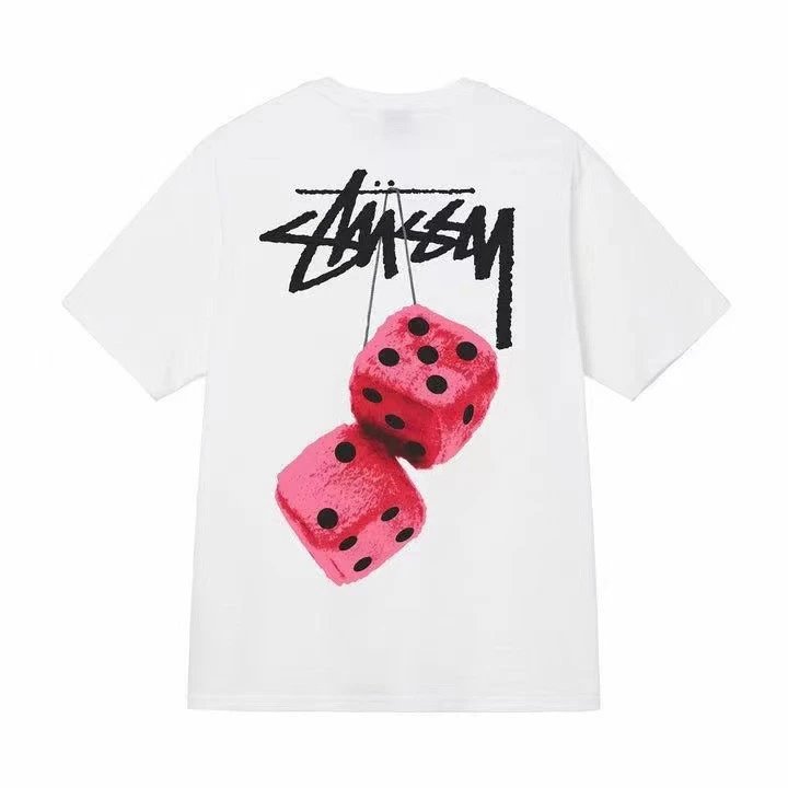 Stussy Stussy Dice White T-Shirt White