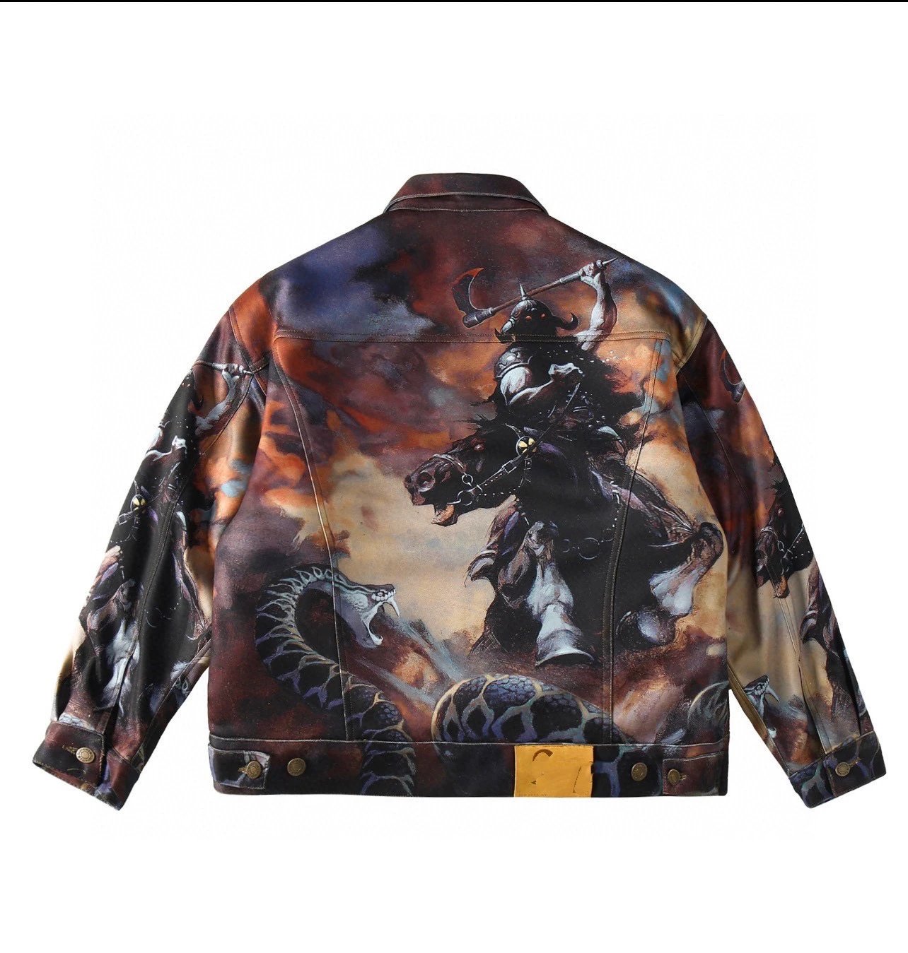 Supreme Camouflage Denim Jacket photo 4