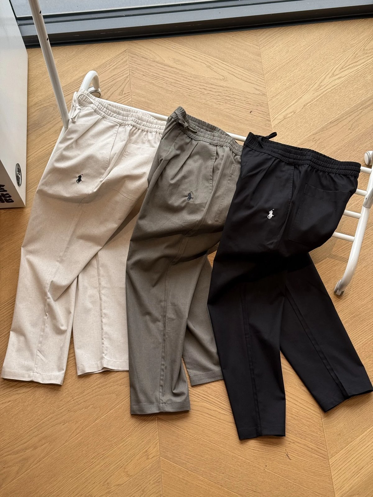 Polo Ralph Lauren Classic Fit Drawstring Pants Black product detail 2 in Litbuy spreadsheet finds