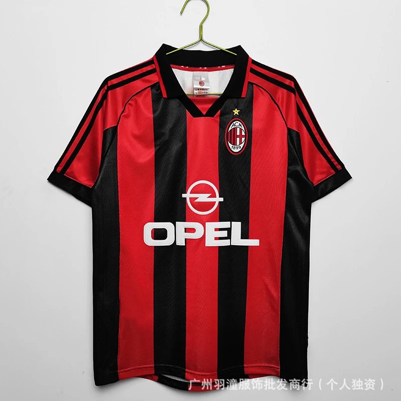 Inter Milan 1997 98 Blue Black Striped Retro Soccer Jersey