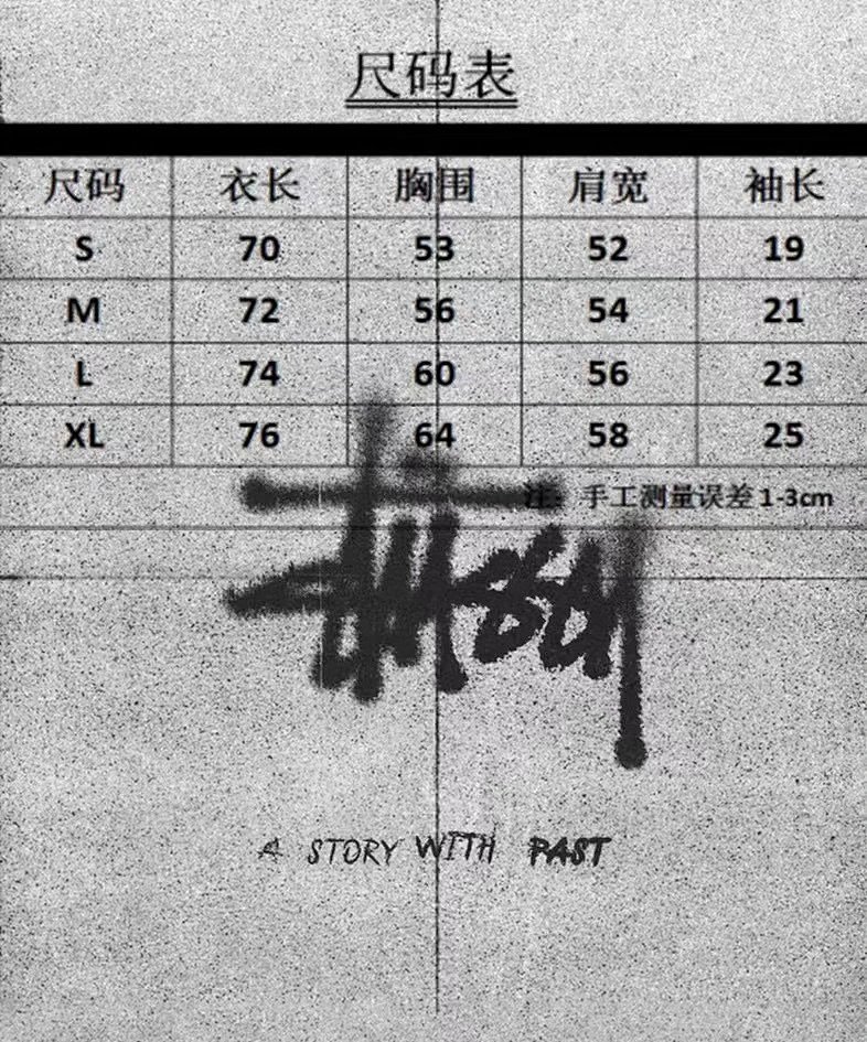 Stussy International Tour Black T-Shirt product detail 2 in Litbuy spreadsheet finds