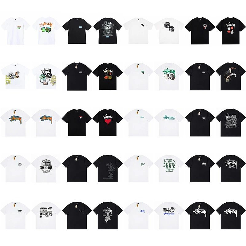 Stussy Classic Logo & Graphic T-Shirt