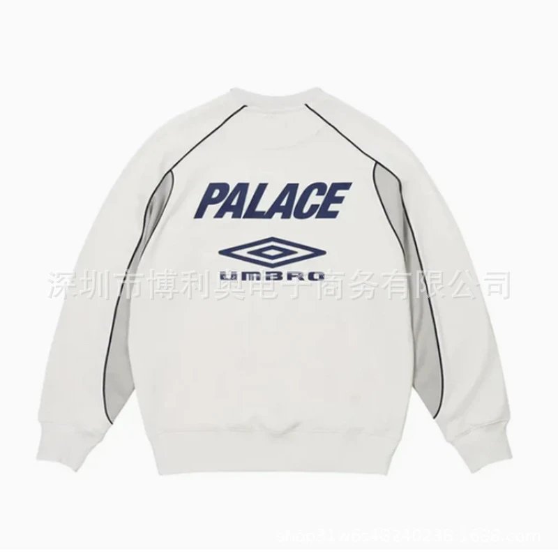Palace Umbro White Long Sleeve Sweatshirt