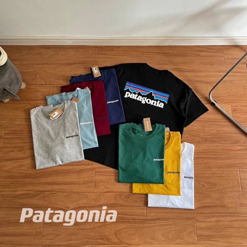 Patagonia P-6 Logo Responsibili-Tee Burgundy T-Shirt - 12