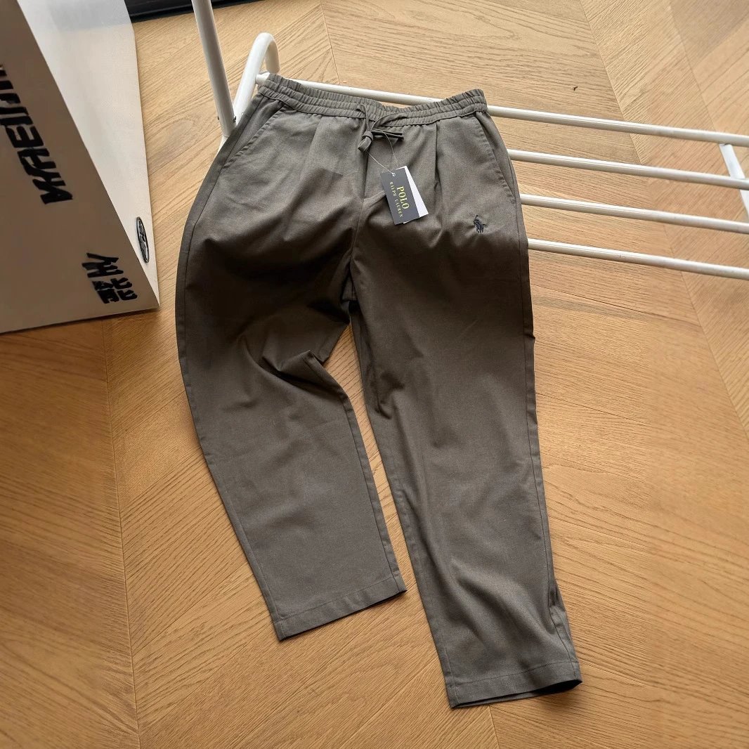 Polo Ralph Lauren Beige Gray Black Classic Fit Jogger Pants