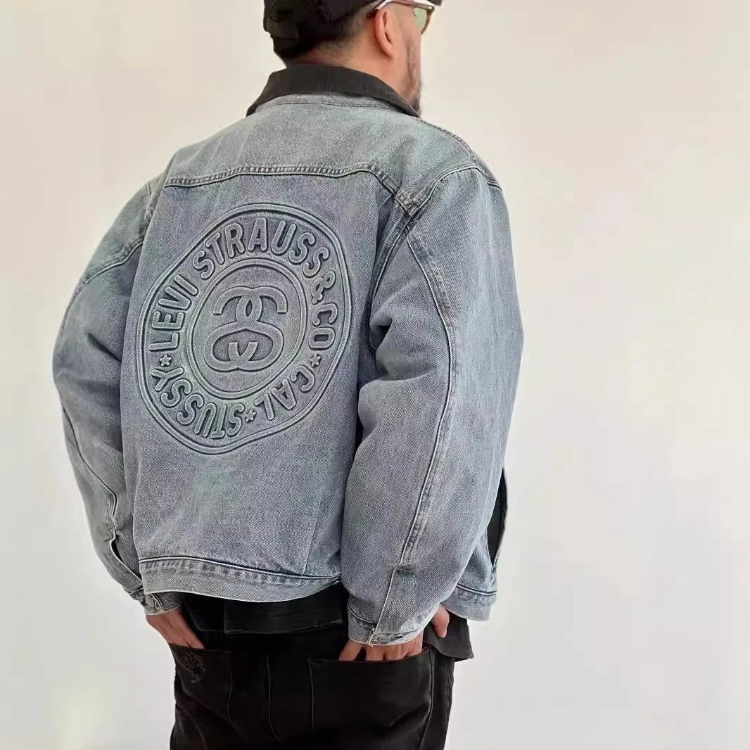 Levi's x Stüssy Collaborative Denim Trucker Jacket - 001365