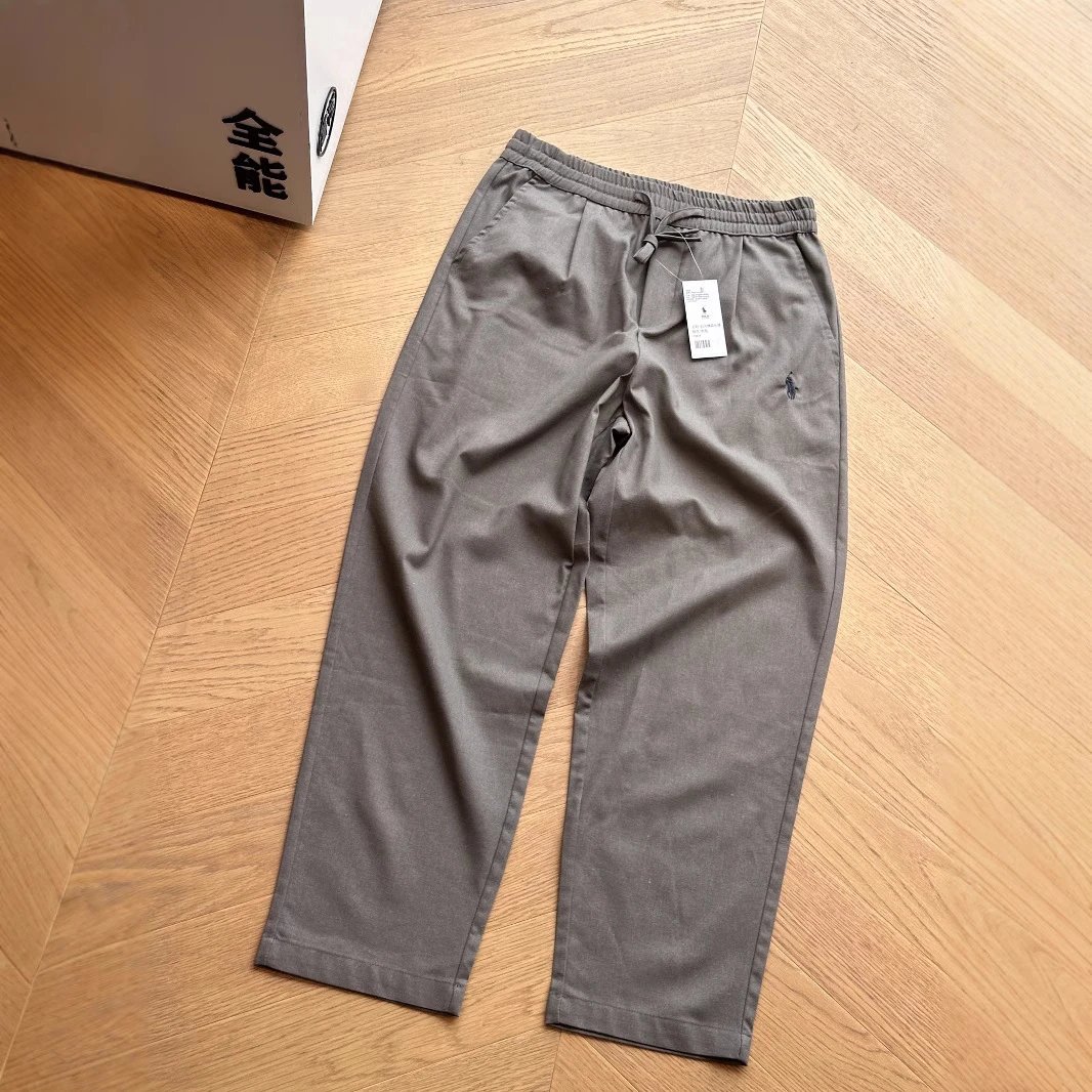 Polo Ralph Lauren Beige Gray Black Classic Fit Jogger Pants