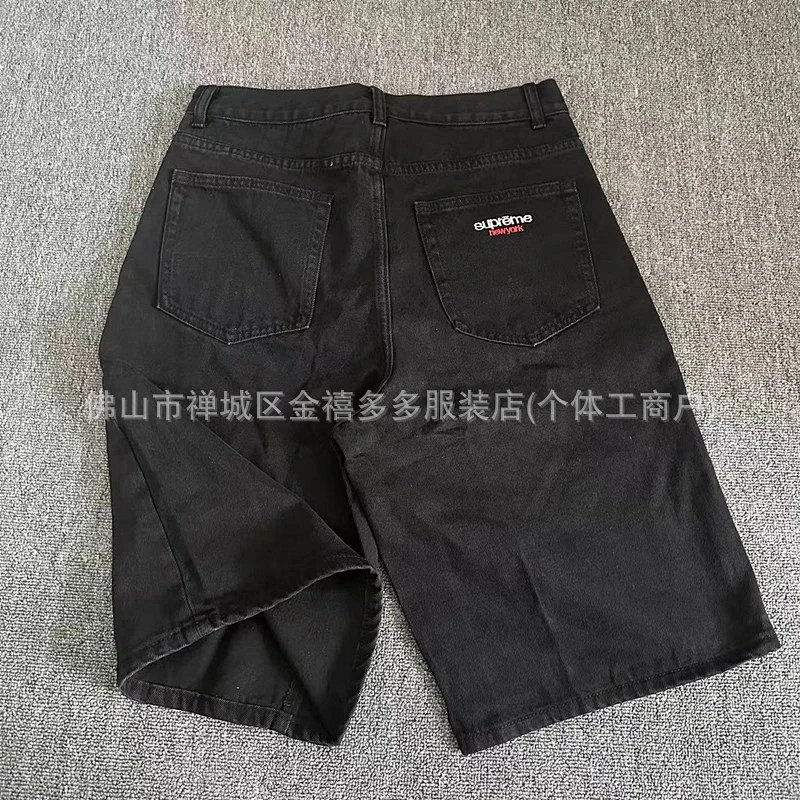Supreme Box Logo Denim Shorts Black product detail 26 in Litbuy spreadsheet finds