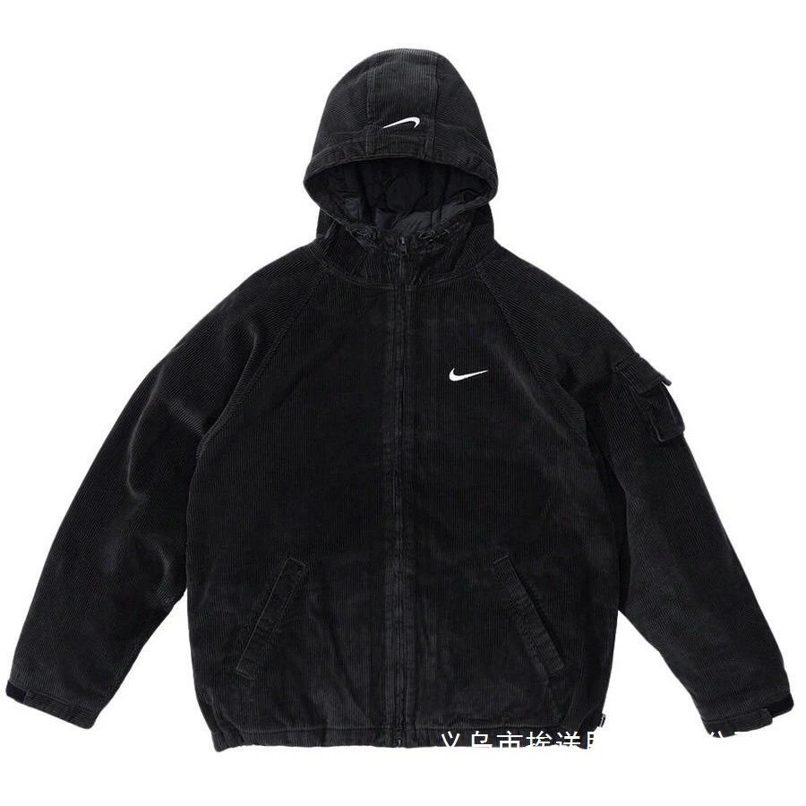 Nike Corduroy Hooded Jacket - 001267