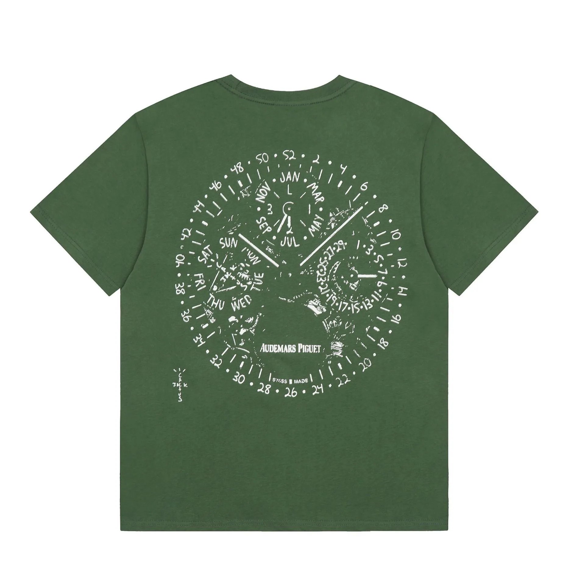 Travis Scott Cactus Jack Graphic Print Black Streetwear T-Shirt