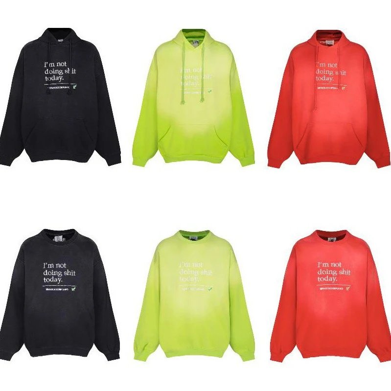 Vetements Multiple V-series hoodie designs image 5