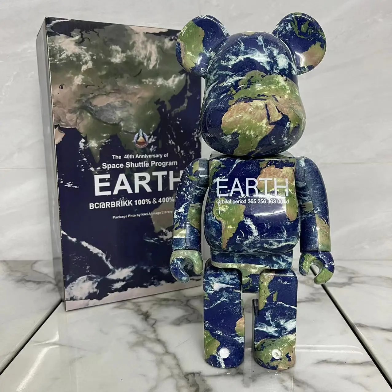 Medicom Toy Medicom Toy BE@RBRICK Earth Edition Collectible Figure Multicolor