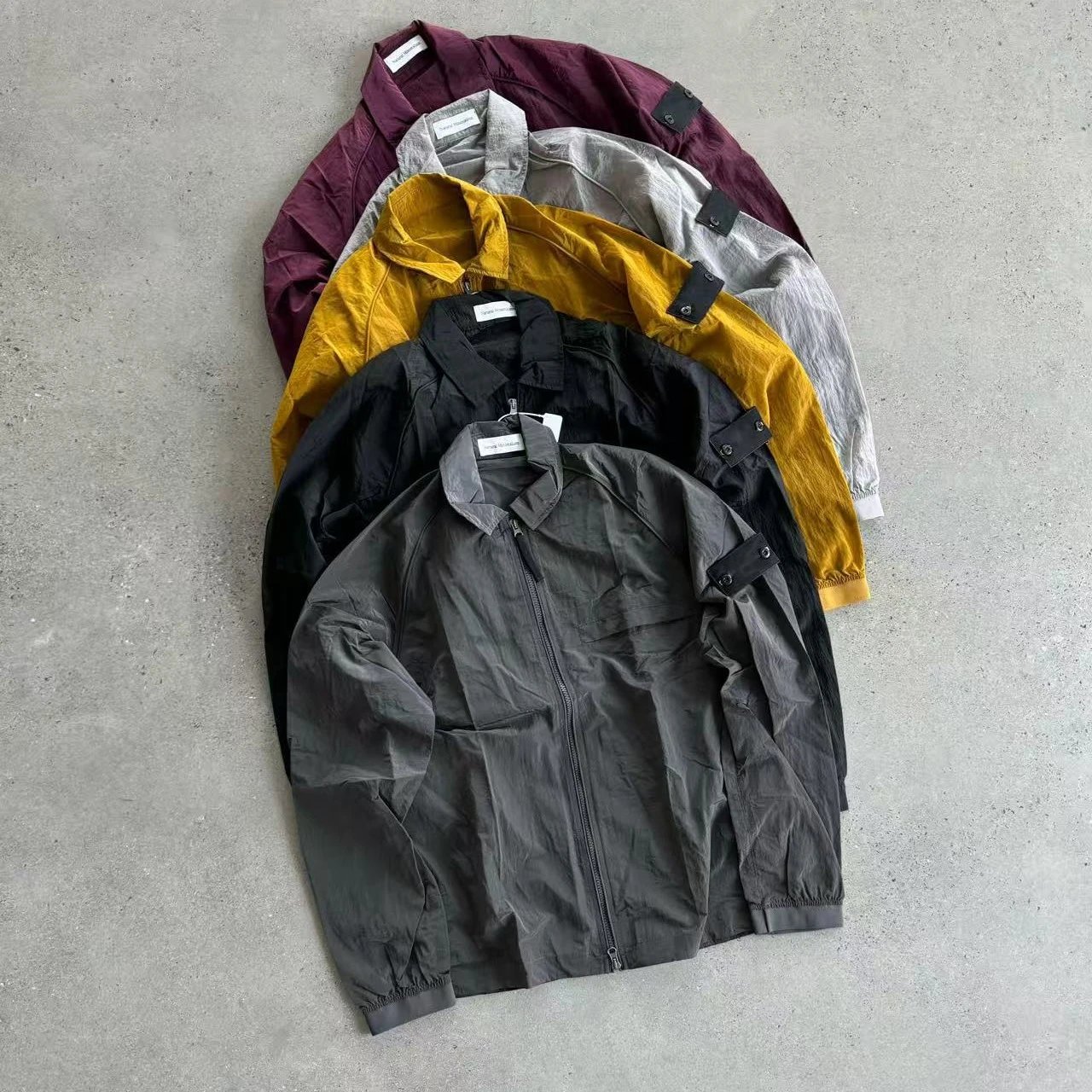 Cos Crinkle Nylon Utility Jacket T-Shirt