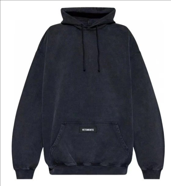 Vetements Multiple V-series hoodie designs — V250
