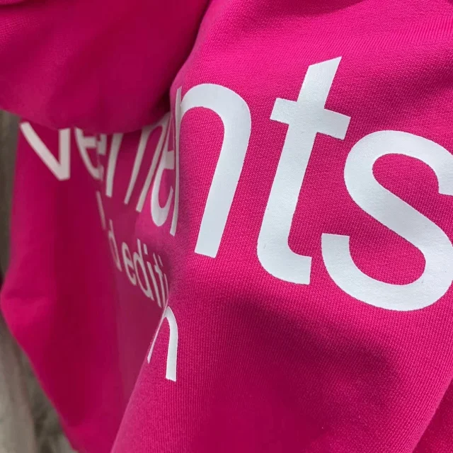 Vetements Multiple V-series hoodie designs product detail image 5
