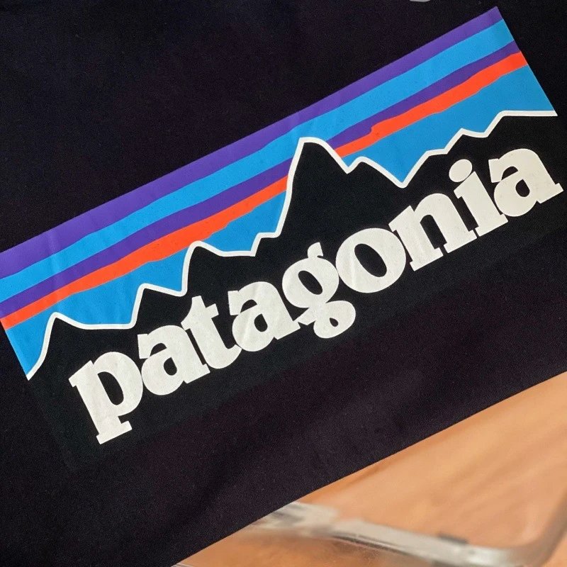 Patagonia P-6 Logo Responsibili-Tee Burgundy T-Shirt - 23