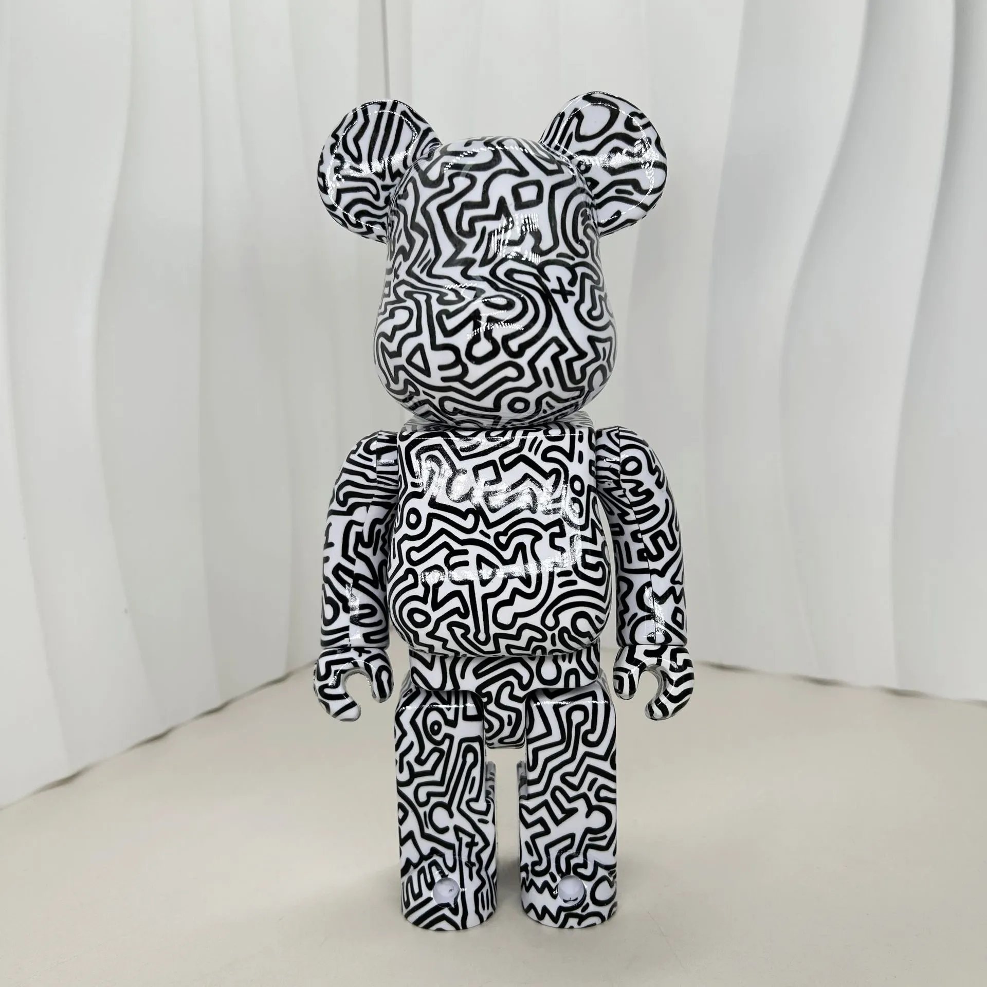 Medicom Toy Medicom Toy Keith Haring Bearbrick Collectible Figure Black