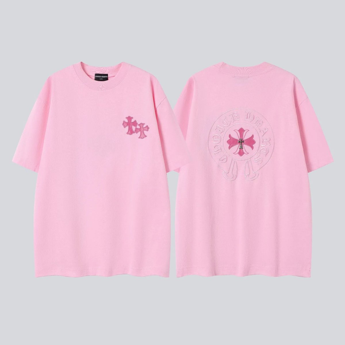 Chrome Hearts Cross Logo Washed Gray T-Shirt product detail 39 in Litbuy spreadsheet finds