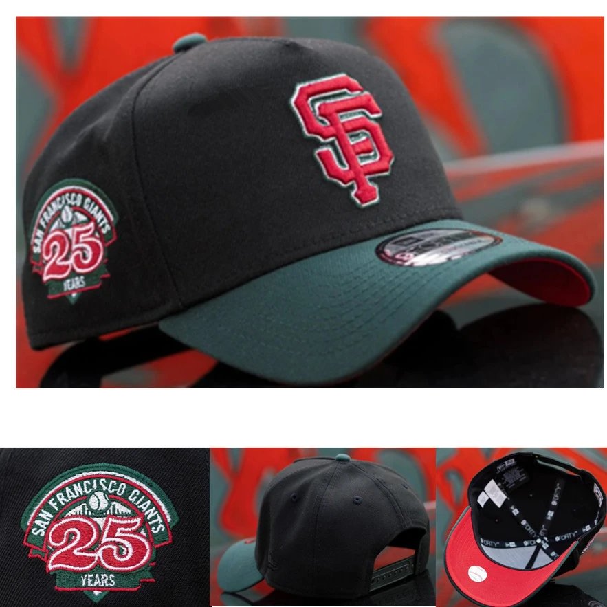 New Era New Era San Francisco Giants 25th Anniversary Trucker Cap Black