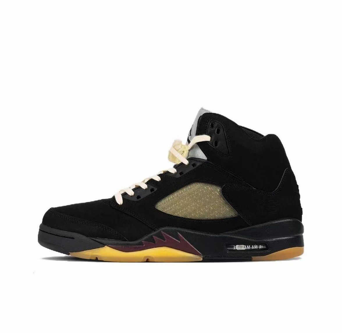Air Jordan 5 White Red Black Sneakers Basketball Shoes product detail 15 in Litbuy spreadsheet finds