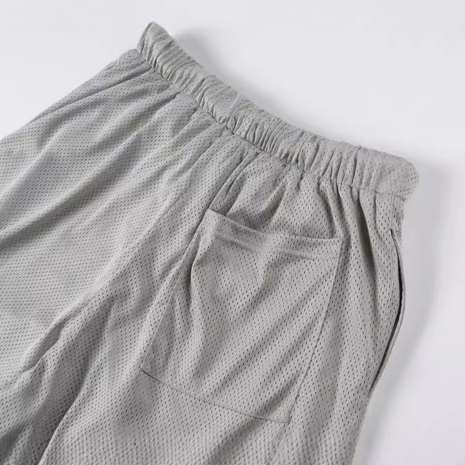 Billionaire Studios Black Mesh Logo Shorts