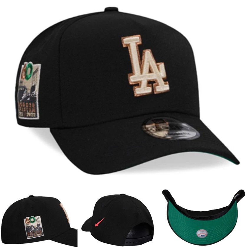 New Era New Era Los Angeles Dodgers Black Trucker Cap Black