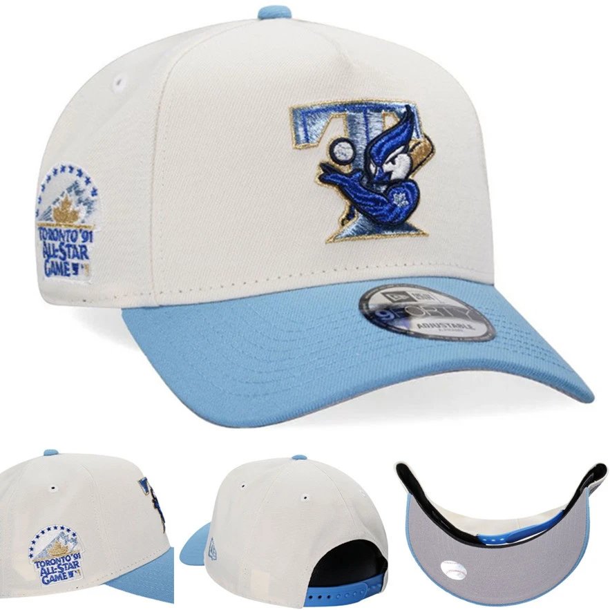 New Era New Era Toronto '91 All-Star Game Cap - White and Light Blue White