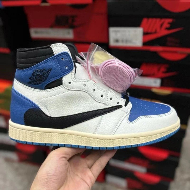 Nike Air Jordan 1 Midnight Navy High Top Sneakers