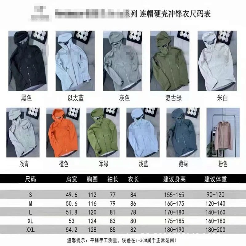 Arc'teryx Alpha SL Jacket Black Outerwear product detail 7 in Litbuy spreadsheet finds