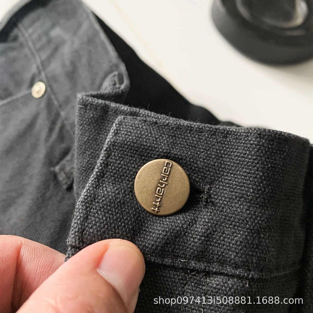 Carhartt Work In Progress Carpenter Pants Black product detail 19 in Litbuy spreadsheet finds