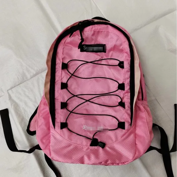 Design Compact Mesh Backpack Pink - 1